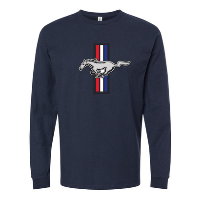 Men's Mustang Long Sleeve T-Shirt