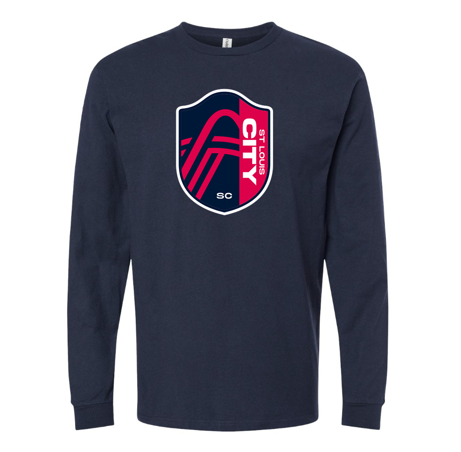 Youth's St. Louis City Soccer Long Sleeve T-Shirt