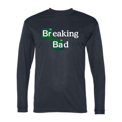 Men's Breaking Bad  Polyester Long Sleeve T-Shirt