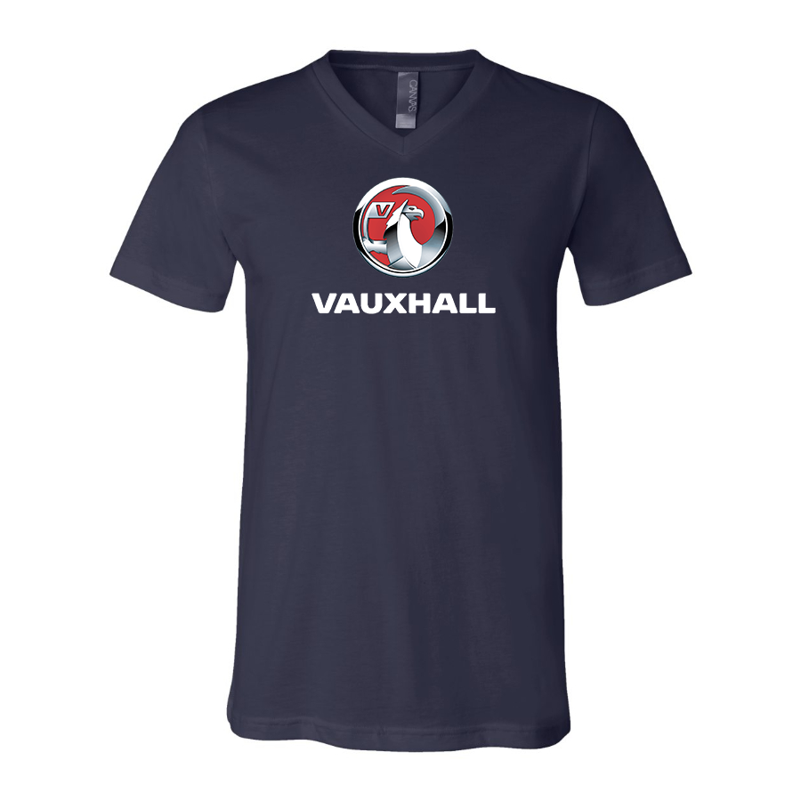 Men's Vauxcall motors BELLA + CANVAS - Jersey V-Neck T-Shirt