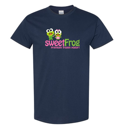 Men's Sweet Frog Frozen Cotton T-Shirt