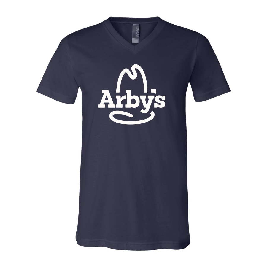 Men's Arby's BELLA + CANVAS - Jersey V-Neck T-Shirt