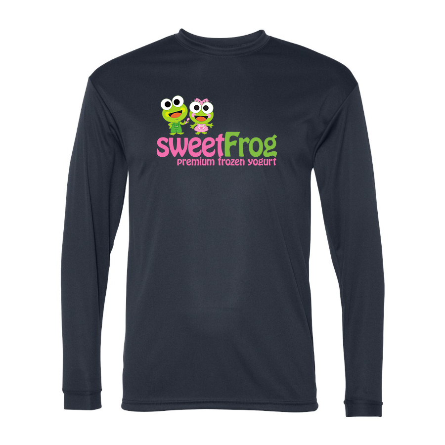 Men's Sweet Frog Frozen Performance Long Sleeve T-Shirt