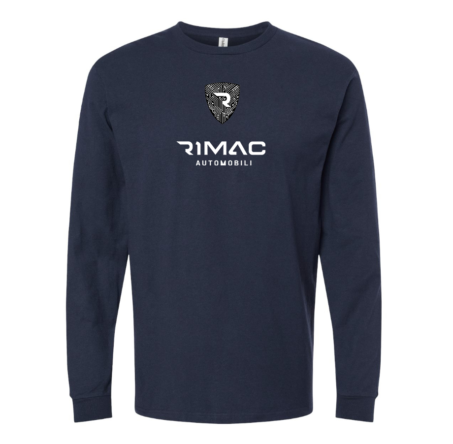 Men's Rimac Automobili Long Sleeve T-Shirt