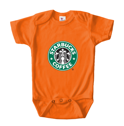 Starbucks Coffee Baby Romper Onesie