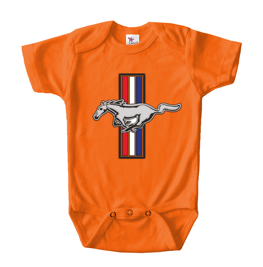 Mustang Baby Romper Onesie