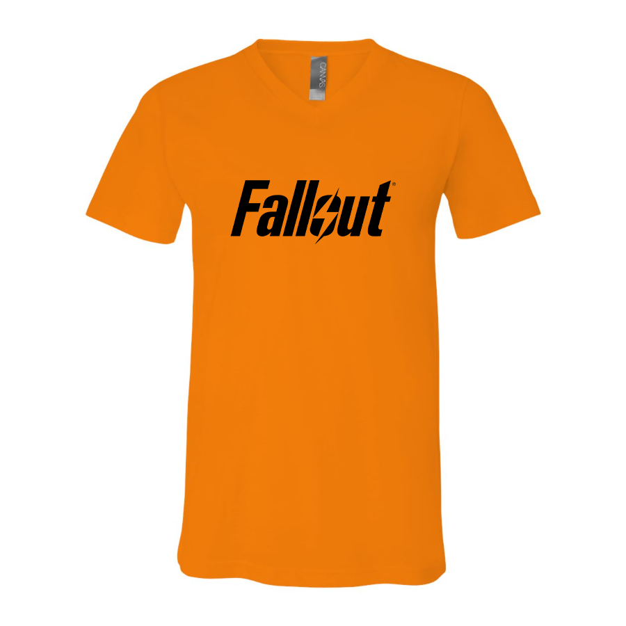 Men's Fallout BELLA + CANVAS - Jersey V-Neck T-Shirt