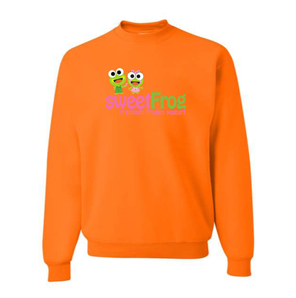 Men's Sweet Frog Frozen Crewneck Sweatshirt