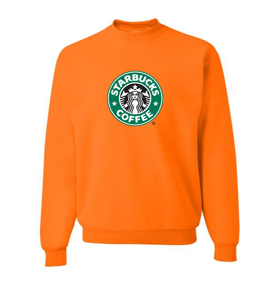 Men's Starbucks Coffee Crewneck Comfy Sweatshirt