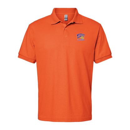 Men's Western Illinois Leathernecks Gildan Dry Blend Jersey Polo
