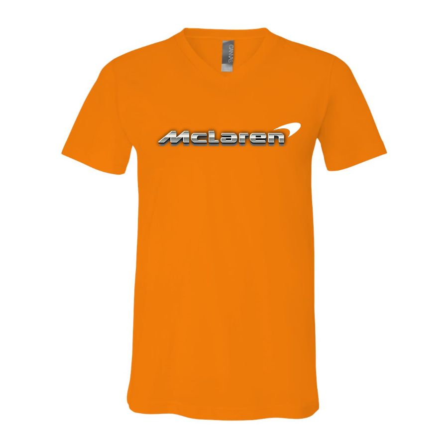 Men's Mclaren BELLA + CANVAS - Jersey V-Neck T-Shirt