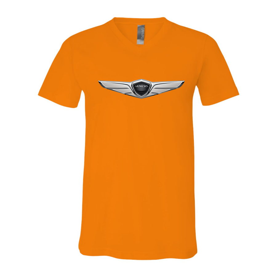 Men's Genesis Car BELLA + CANVAS - Jersey V-Neck T-Shirt