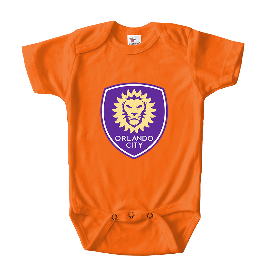 Orlando City Soccer Baby Romper Onesie