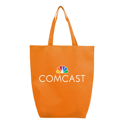 Comcast Q-Tees Non-Woven Gusset Bottom Tote