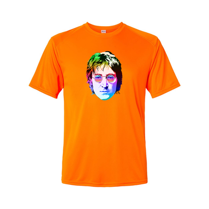 Youth John Lennon Face Art Music Performance T-Shirt