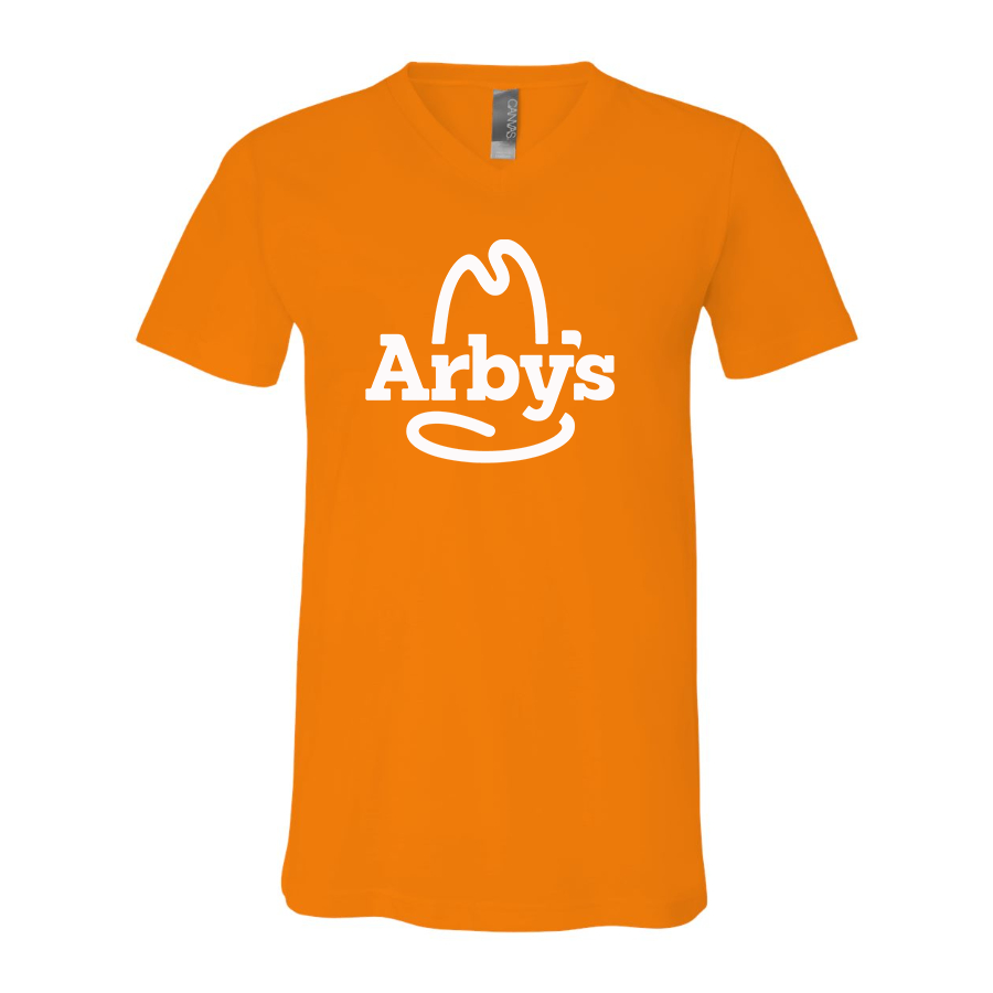 Men's Arby's BELLA + CANVAS - Jersey V-Neck T-Shirt