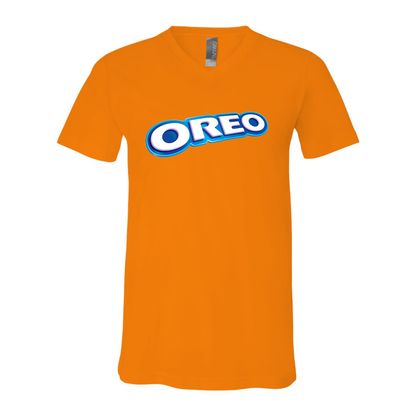 Men's Oreo BELLA + CANVAS - Jersey V-Neck T-Shirt