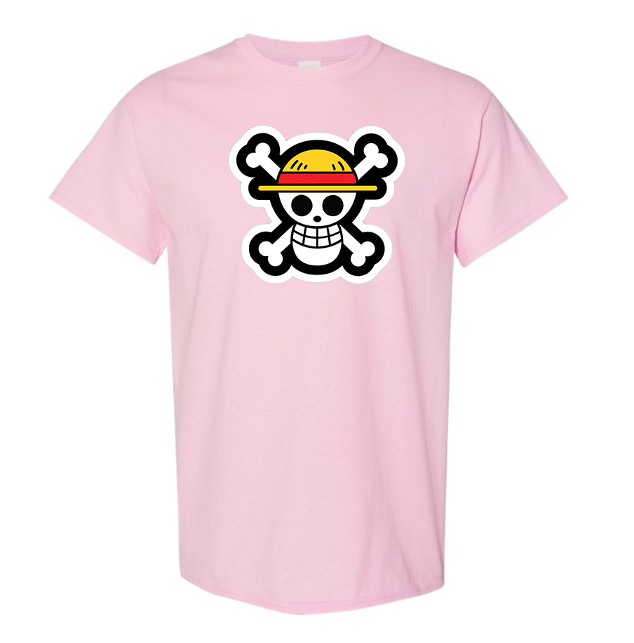 Youth's Straw Hat  Cotton T-Shirt