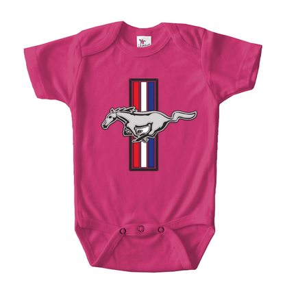 Mustang Baby Romper Onesie