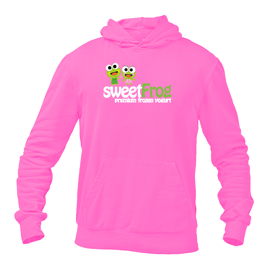 Men's Sweet Frog Frozen Pullover Hoodie