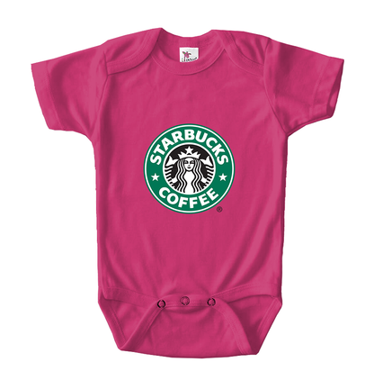 Starbucks Coffee Baby Romper Onesie