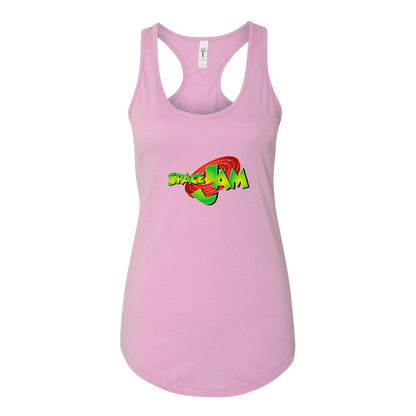 Women's Space Jam Racerback Tank Top