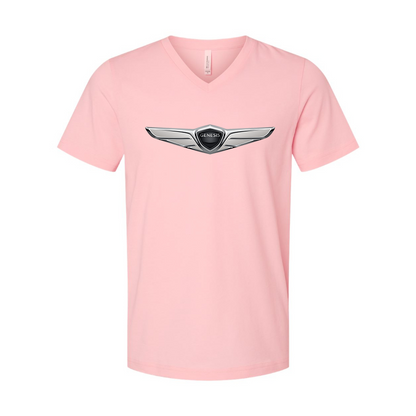 Men's Genesis Car BELLA + CANVAS - Jersey V-Neck T-Shirt