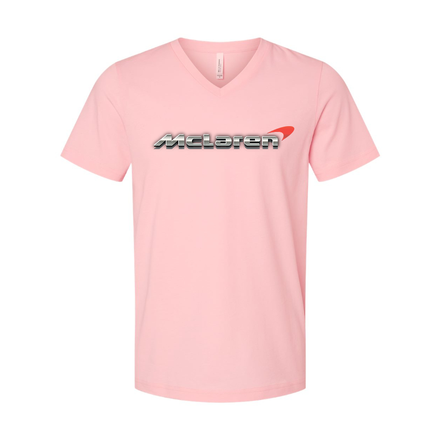 Men's Mclaren BELLA + CANVAS - Jersey V-Neck T-Shirt