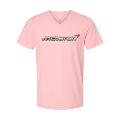 Men's Mclaren BELLA + CANVAS - Jersey V-Neck T-Shirt