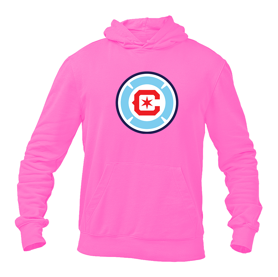 Men's Chicago fire Soccer Pullover Hoodie