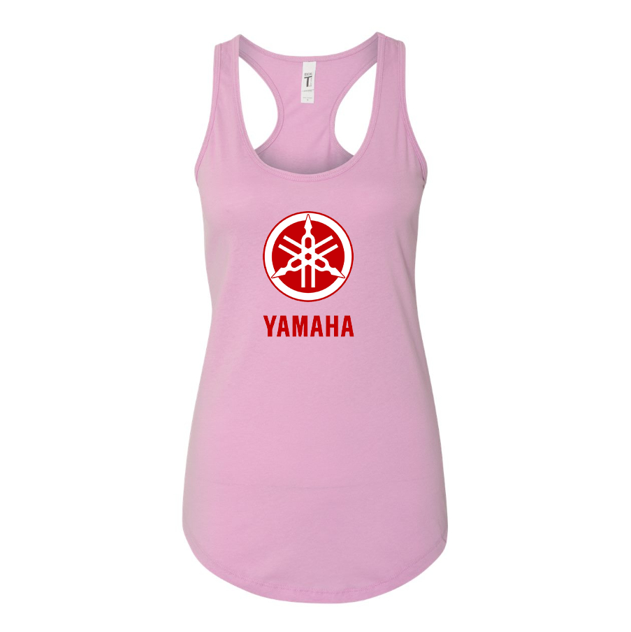 Women's Yamaha Motorcycle Racerback Tank Top