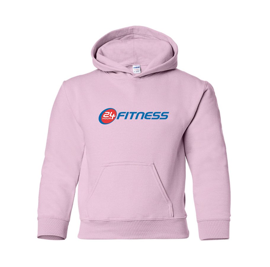 Youth 24 Hour Fitness Kids Pullover Hoodie