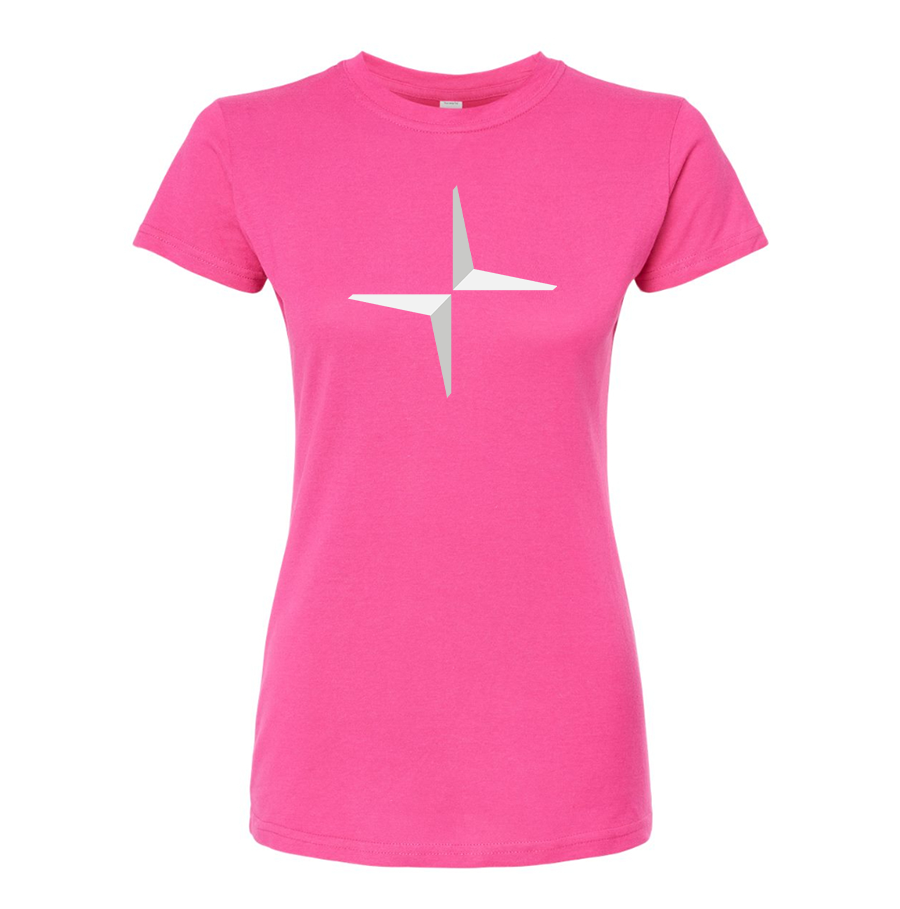 Women’s Polestar Electric Car Round Neck T-Shirt