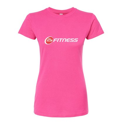 Women’s 24 Hour Fitness Round Neck T-Shirt