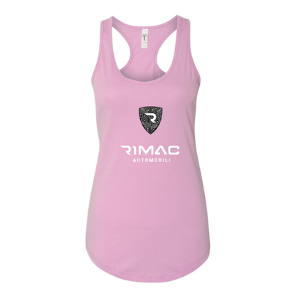 Women's Rimac Automobili  Racerback Tank Top