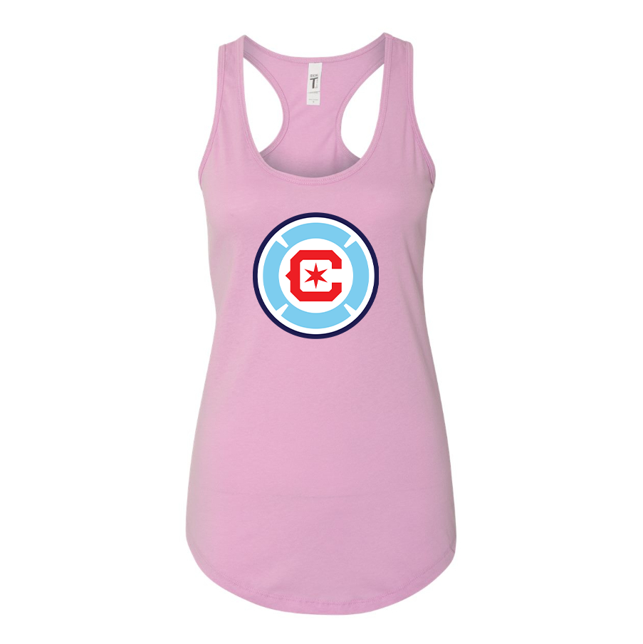 Women's Chicago fire Soccer Racerback Tank Top