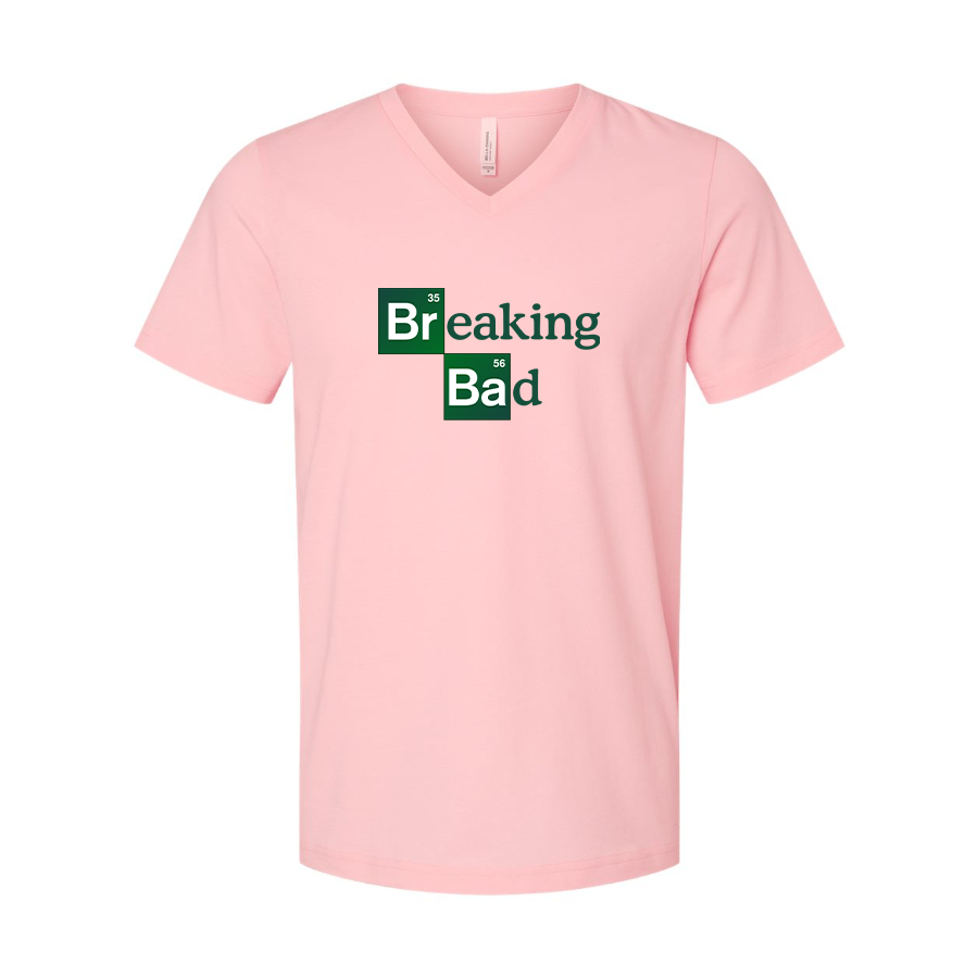 Men's Breaking Bad BELLA + CANVAS - Jersey V-Neck T-Shirt