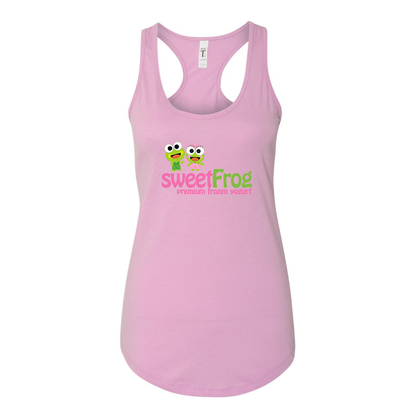 Women's Sweet Frog Frozen Racerback Tank Top