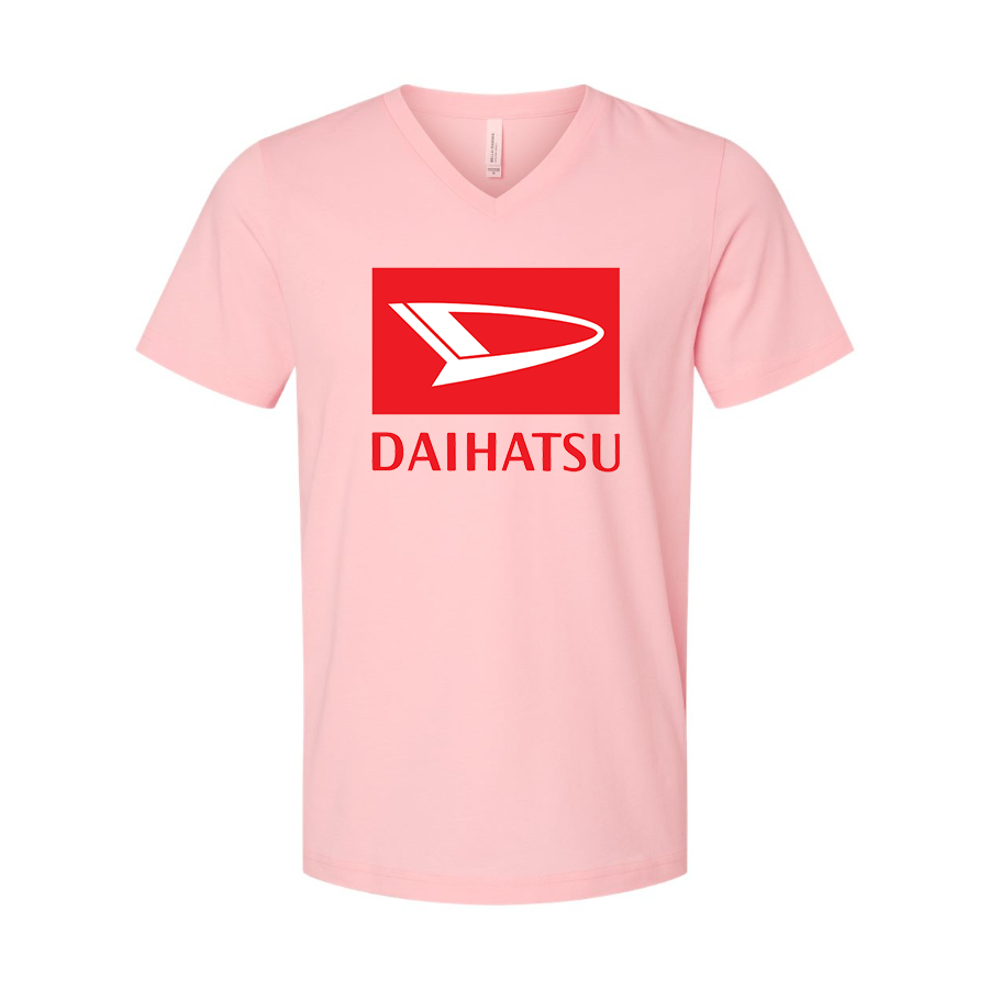 Men's Daihatsu Car Truck BELLA + CANVAS - Jersey V-Neck T-Shirt