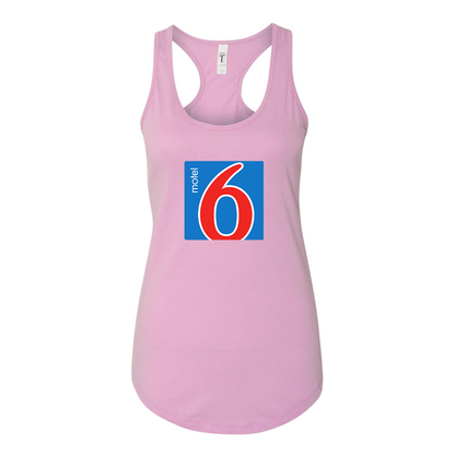 Women's Motel 6 Racerback Tank Top