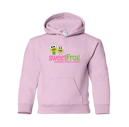 Youth Sweet Frog Frozen Pullover Hoodie