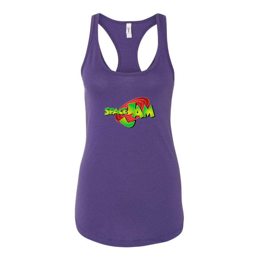 Women's Space Jam Racerback Tank Top