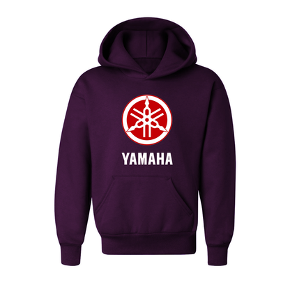 Youth Yamaha Motorcycle Kids Pullover Hoodie