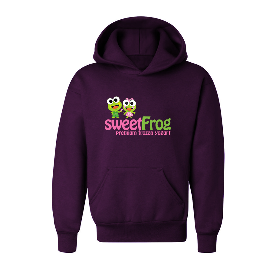 Youth Sweet Frog Frozen Pullover Hoodie