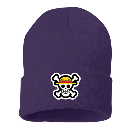 Straw Hat Beanie Hat