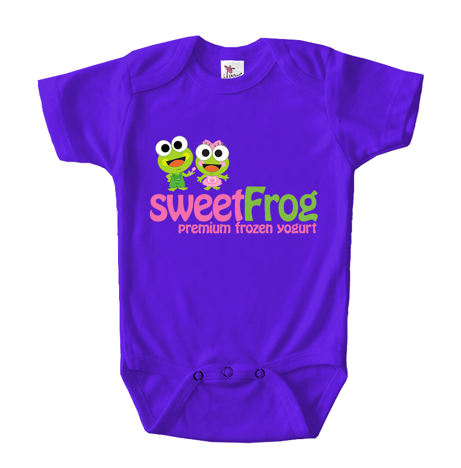 Sweet Frog Frozen Baby Romper Onesie