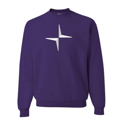 Men's Polestar Electric Car Crewneck Sweatshirt