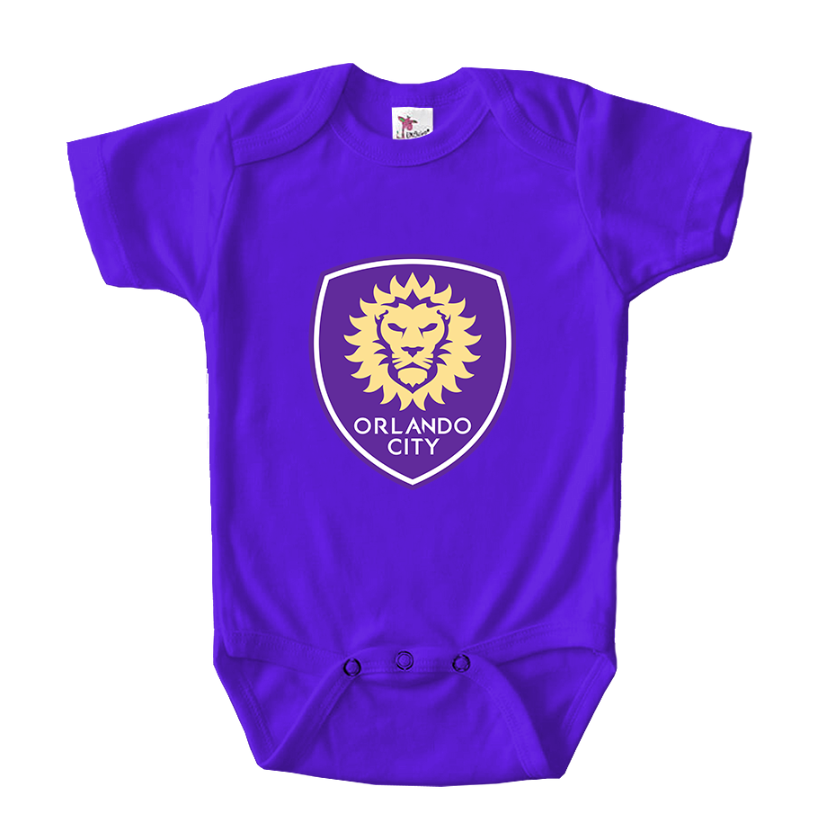 Orlando City Soccer Baby Romper Onesie