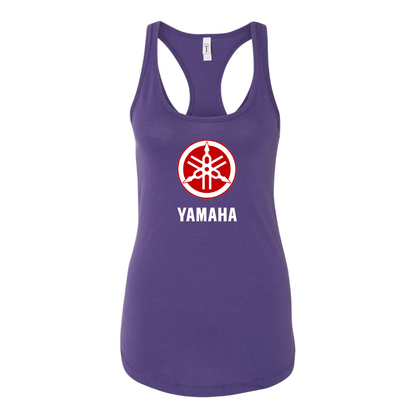 Women's Yamaha Motorcycle Racerback Tank Top