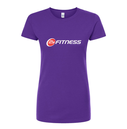 Women’s 24 Hour Fitness Round Neck T-Shirt